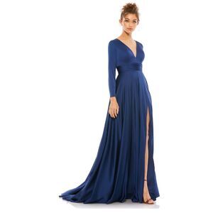 Ieena Mac Duggal A Line Gown